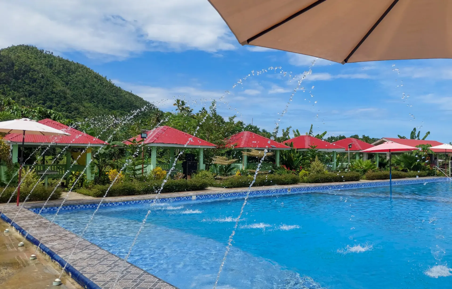 Relaxing pool at Mariden Resort and Homestay Siargao - your peaceful island escape